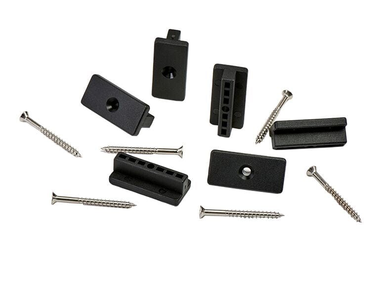 Cladco Composite Decking T-Clip Fixings and Screws (100no)