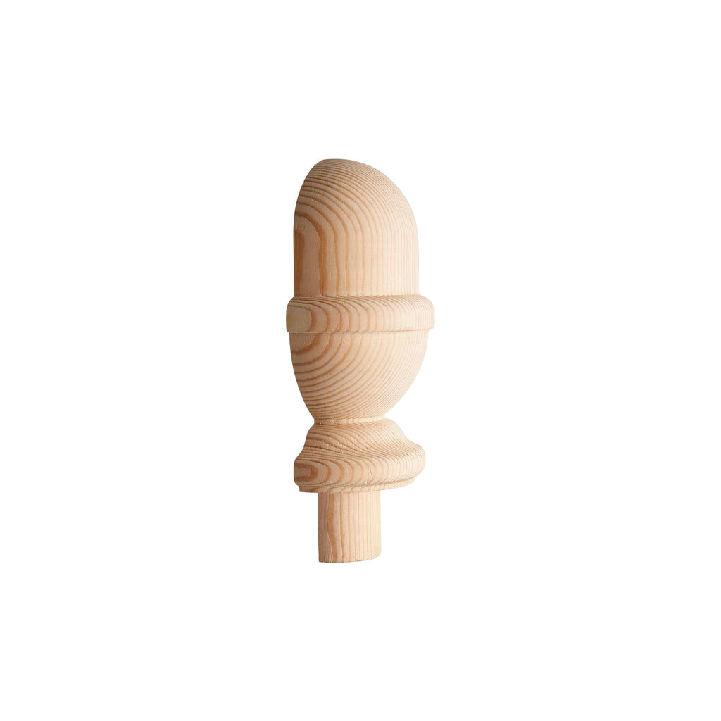 Half Acorn Newel Post Cap Keighley Timber