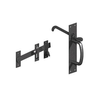 Heavy Suffolk Latch (Black) Keighley Timber